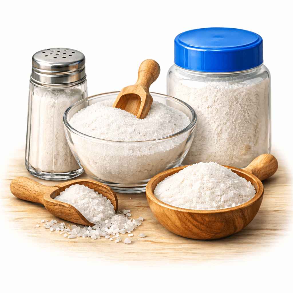 Starch, Salt & MSG